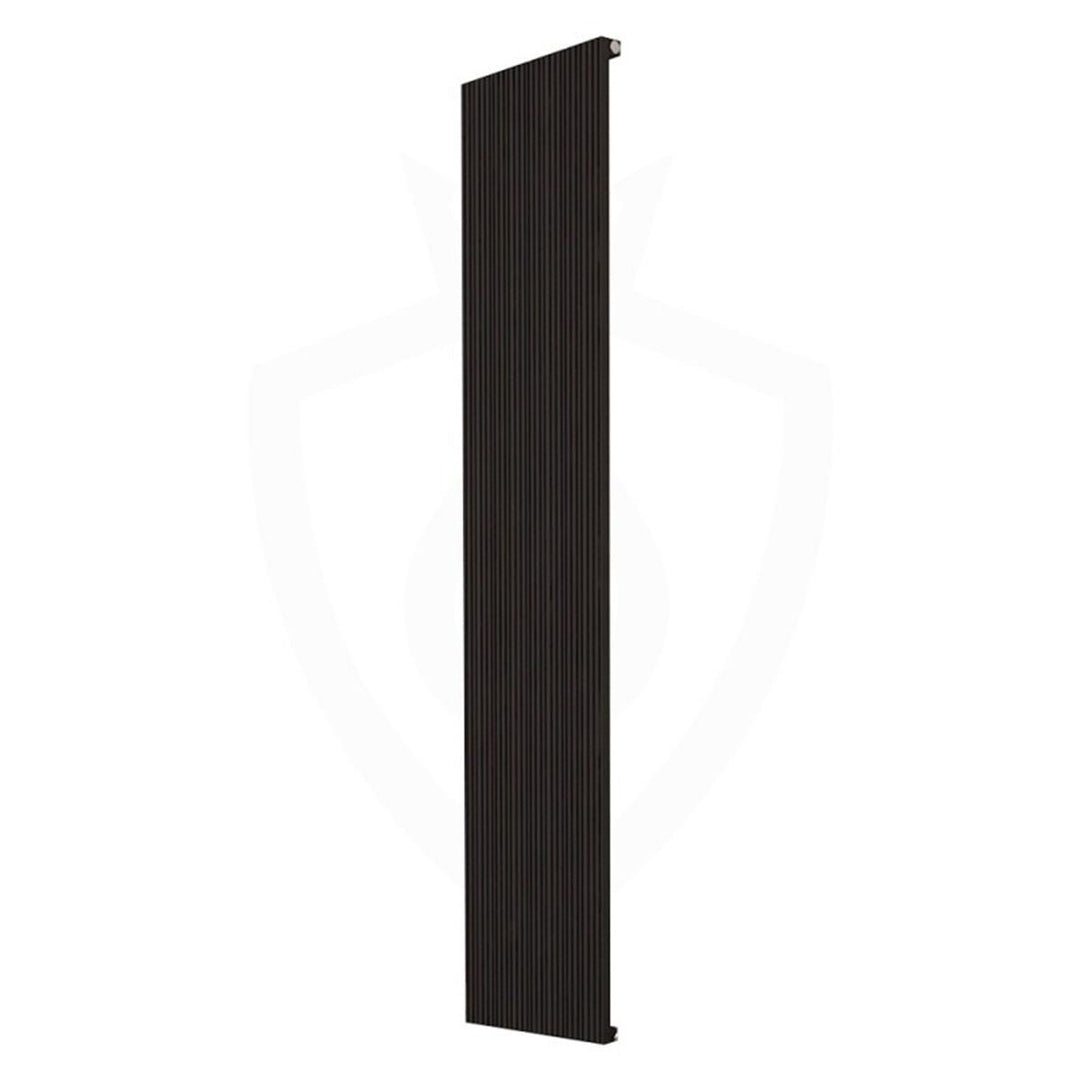 MNZ 0280180003 TXB - Carisa Monza Aluminium Central Heating Radiator in Textured Black - Coa Living