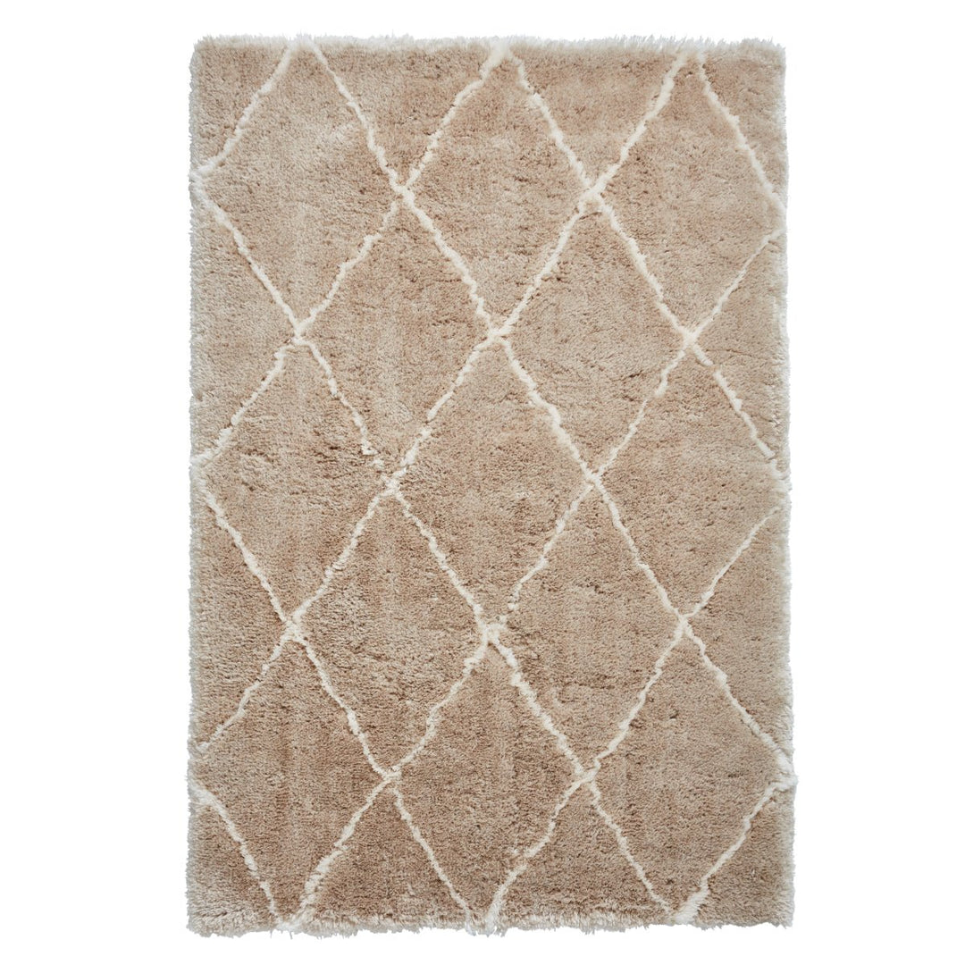 MOR2491BGECRM1217 - Morocco 2491 Hand Tufted Shaggy Rug - Coa Living