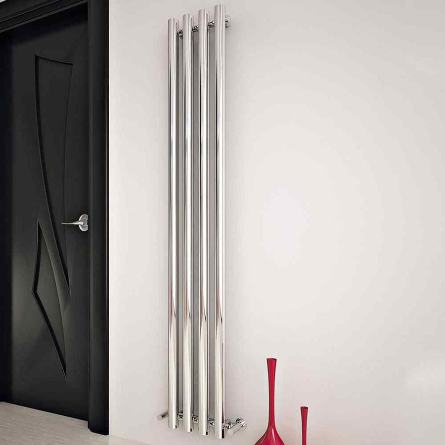 MYR 0270180004 CHR - Carisa Mayra Mild Steel Central Heating Radiator in Chrome - Coa Living