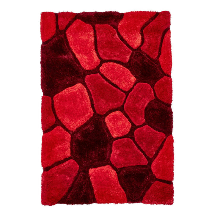 NH5858RED1217 - Noble House NH5858 Hand Tufted Shaggy Rug - Coa Living