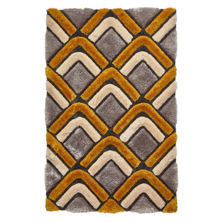 NH8199BROWN1217 - Noble House NH8199 Hand Tufted Shaggy Rug - Coa Living