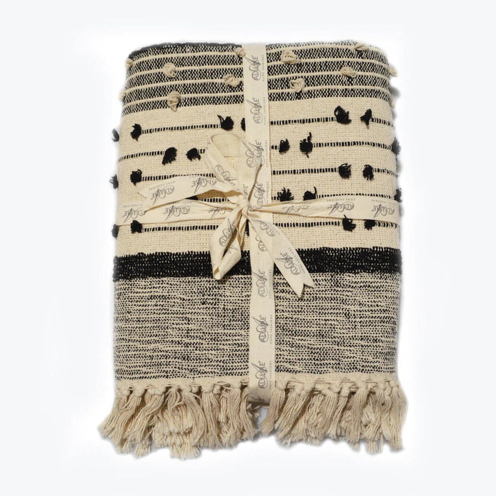 NINATHROW - Nina Pom Pom Boho Throw - Coa Living