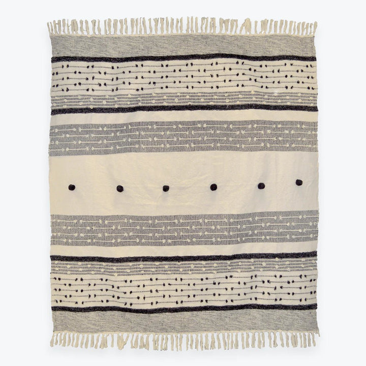 NINATHROW - Nina Pom Pom Boho Throw - Coa Living