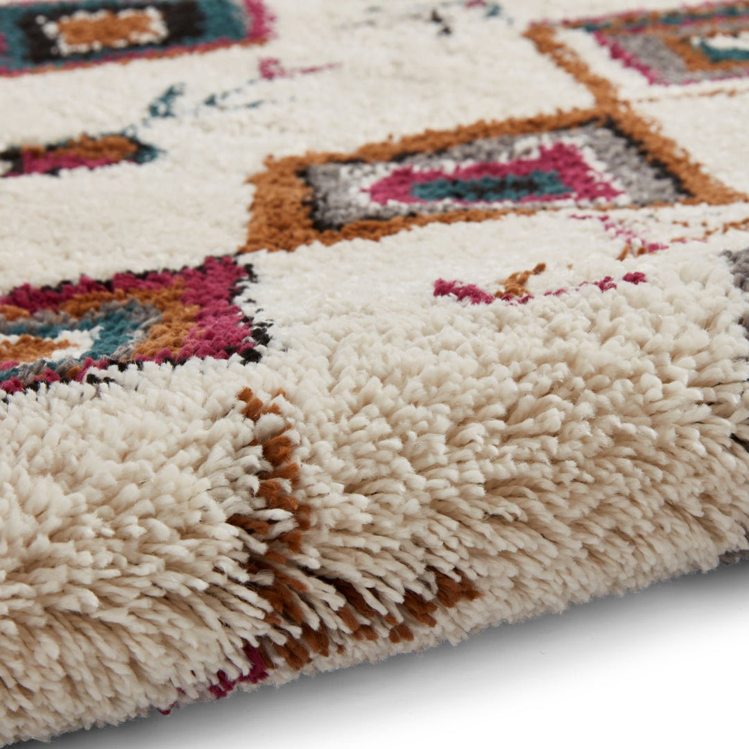 RNA636CRMMLTI1217 - Royal Nomadic A636 Shaggy Rug - Coa Living