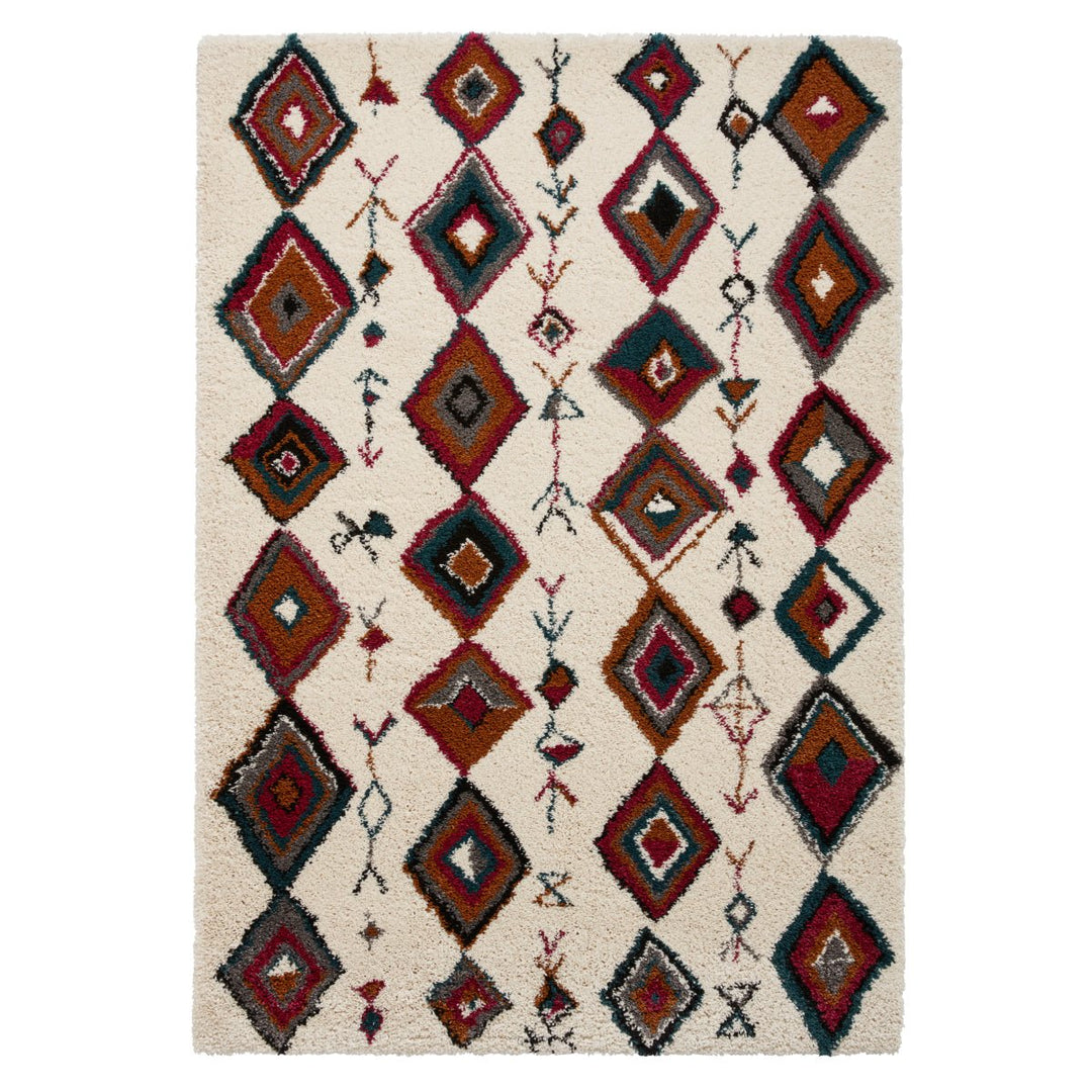 RNA636CRMMLTI1217 - Royal Nomadic A636 Shaggy Rug - Coa Living