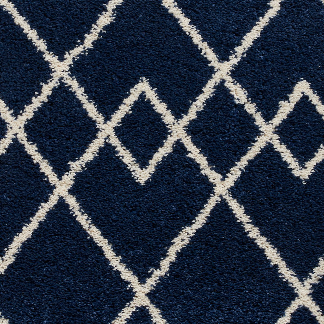 RNA638NAVY1217 - Royal Nomadic A638 Shaggy Rug - Coa Living