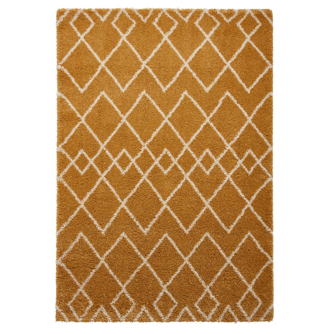 RNA638YELL1217 - Royal Nomadic A638 Shaggy Rug - Coa Living