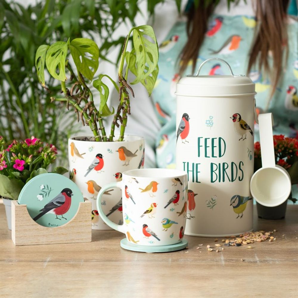 S03720617 - British Garden Birds Coaster Set - Coa Living