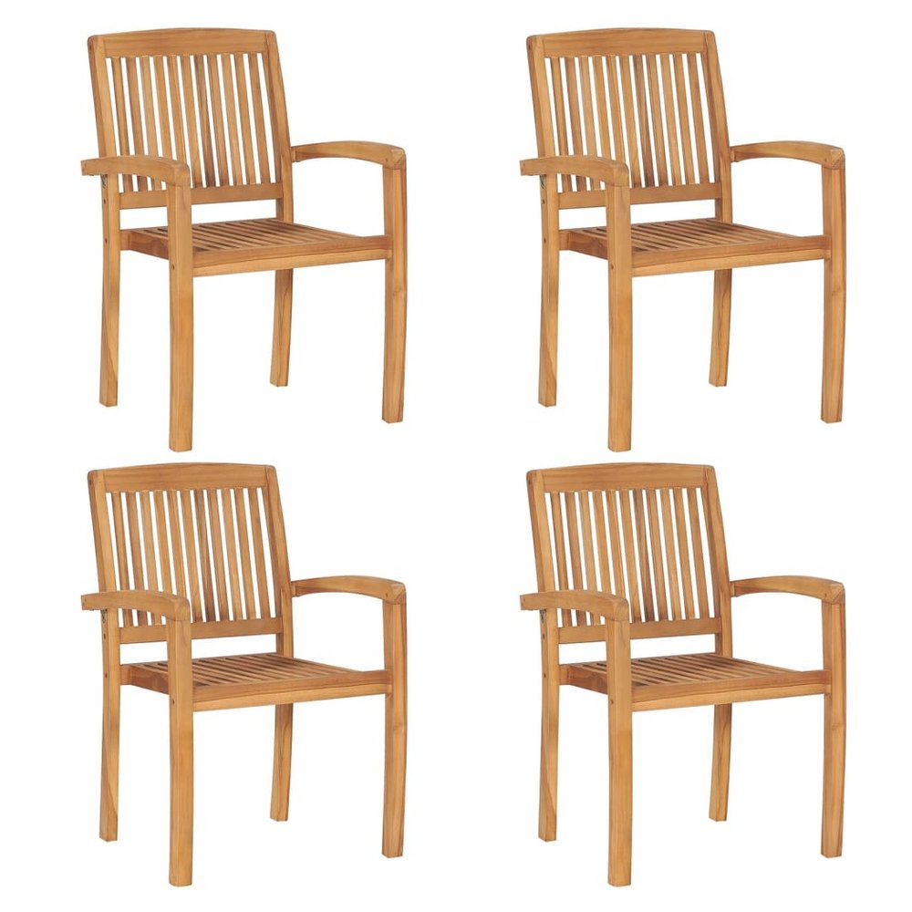 S0671027401 - Gardinia 5 Piece Teak Wood Garden Dining Set - Coa Living