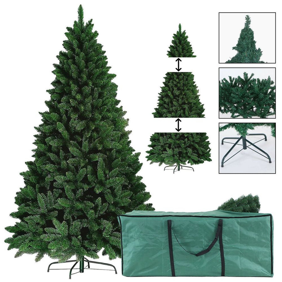 S0671051378 - Artificial Christmas Tree 240cm 8FT Colorado Green with Bag - Coa Living