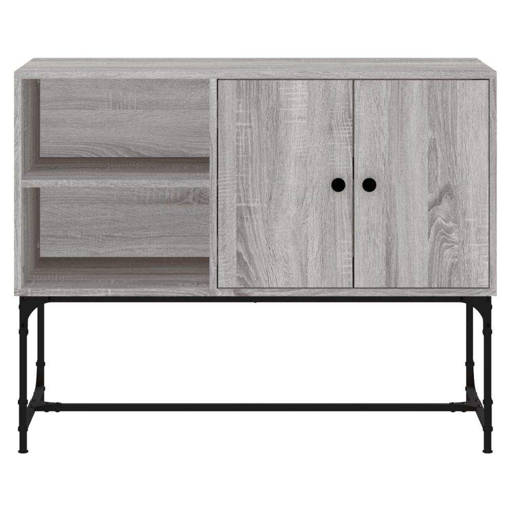 S0671346523 - Grigio Grey Wood Grain Sideboard 100cm - Coa Living