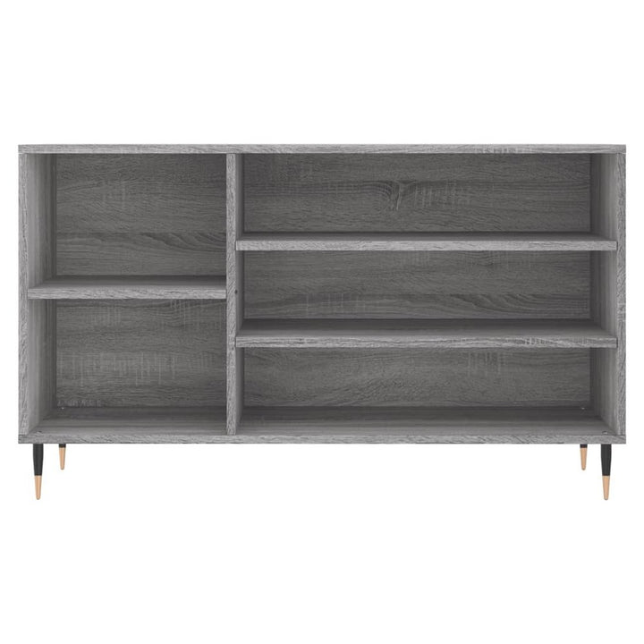 S0671359214 - Grigio Grey Wood Grain 102 cm Shoe Cabinet - Coa Living