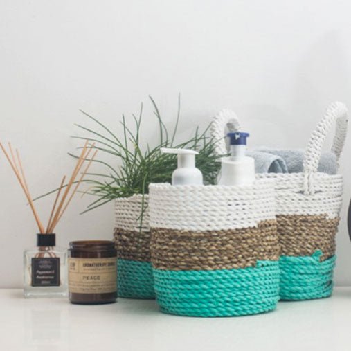 SBS-01 - Seagrass Basket Set - Coa Living