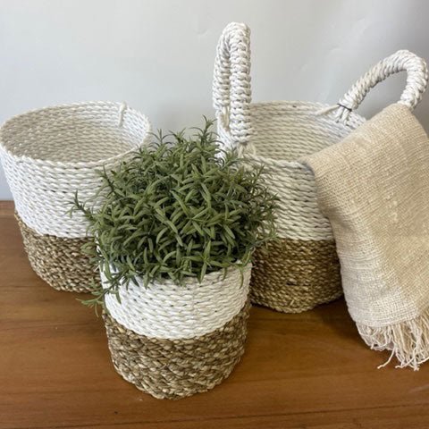 SBS-01 - Seagrass Basket Set - Coa Living