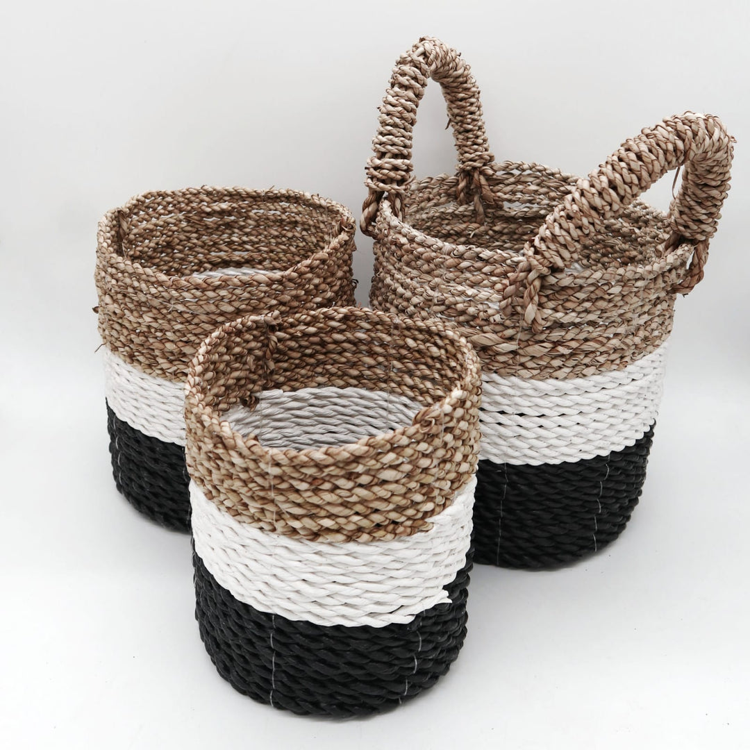 SBS-02 - Seagrass Basket Set - Coa Living