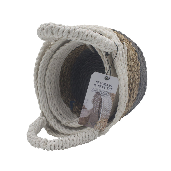 SBS-03 - Seagrass Basket Set - Coa Living