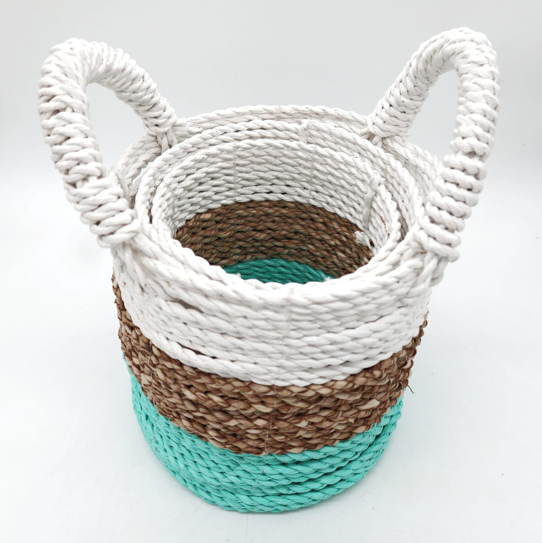 SBS-04 - Seagrass Basket Set - Coa Living