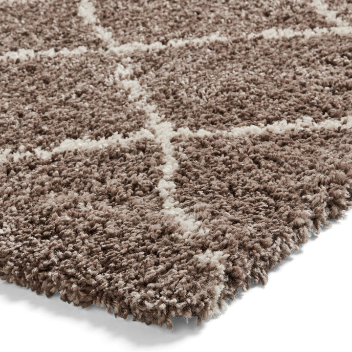 SCBG257BGECRM1217 - Scandi Berber G257 Shaggy Rug - Coa Living