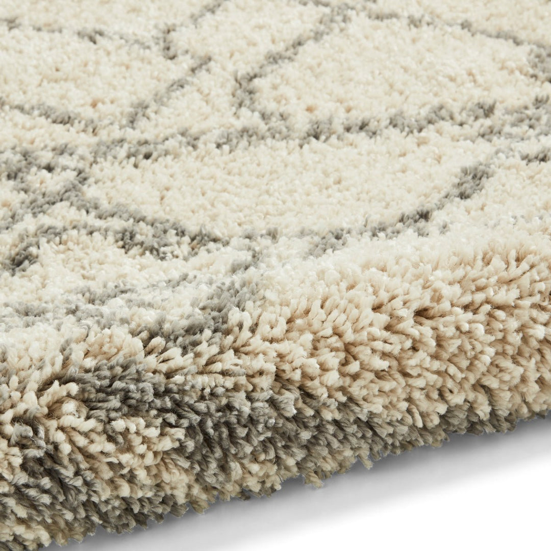 SCBG276CRMGRY1217 - Scandi Berber G276 Shaggy Rug - Coa Living