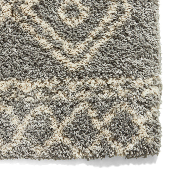 SCBG276GRYCRM1217 - Scandi Berber G276 Shaggy Rug - Coa Living