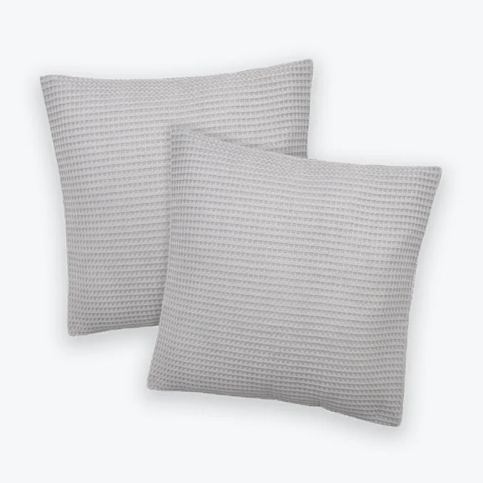 SEDONAWAFFLESMALLDOVE - Hotel Waffle Cushion Covers - Coa Living