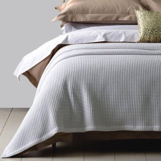 SEDONAWAFFLESMALLDOVE - Hotel Waffle Throw - Coa Living