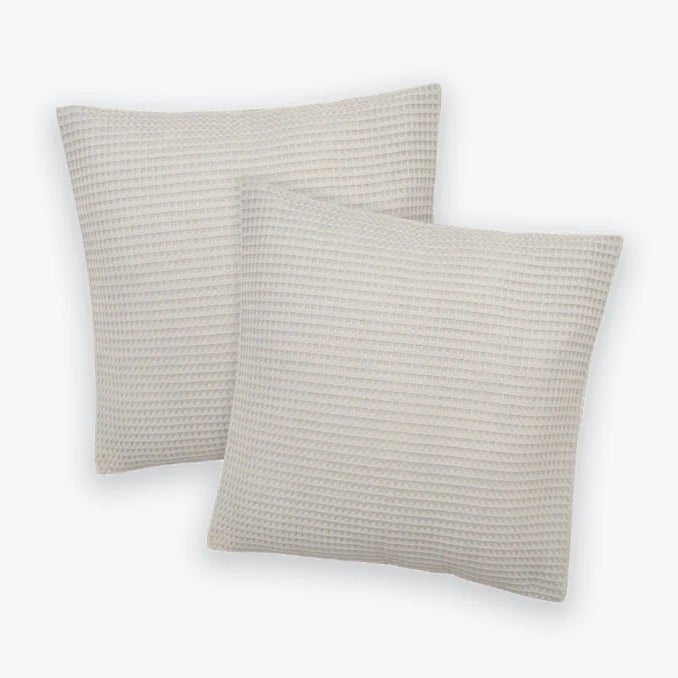 SEDONAWAFFLESMALLTAUPE - Hotel Waffle Cushion Covers - Coa Living