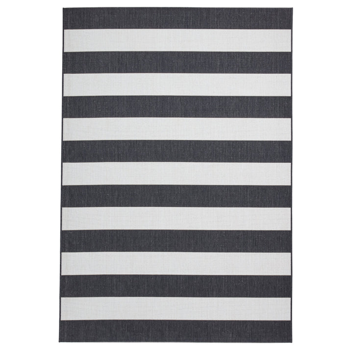 SM48644BLKWHT1217 - Santa Monica 48644 Indoor/Outdoor Rug - Coa Living