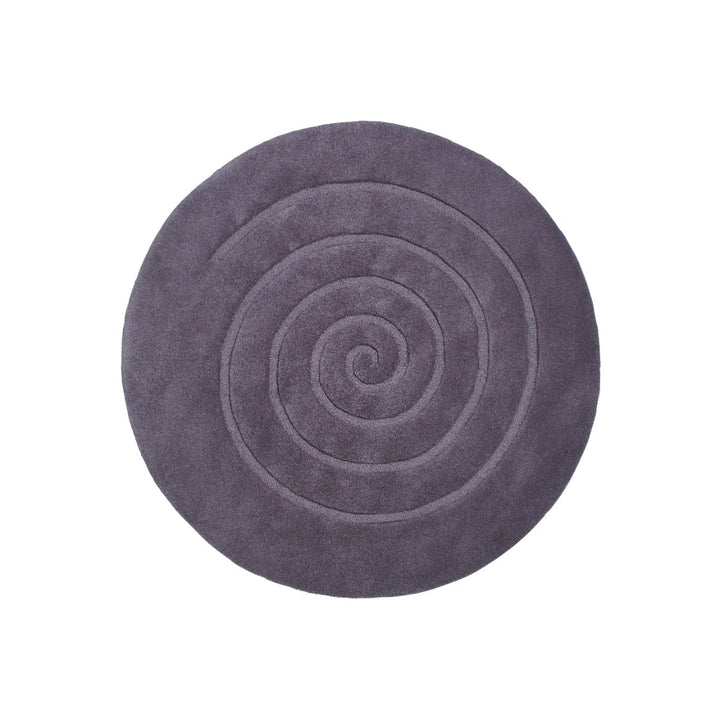 SPIRALGREY1414 - Spiral Wool Rug - Coa Living