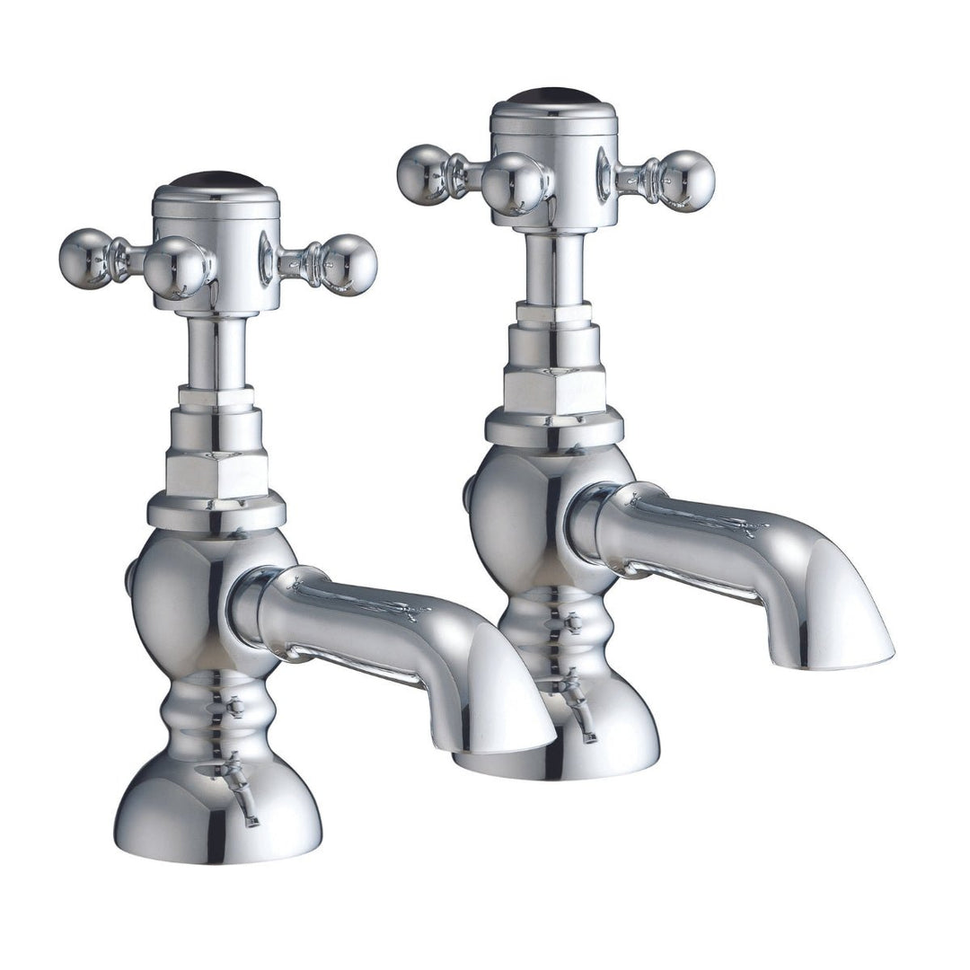 TAP194 - Harrogate Basin Pillar Taps in Chrome - Coa Living