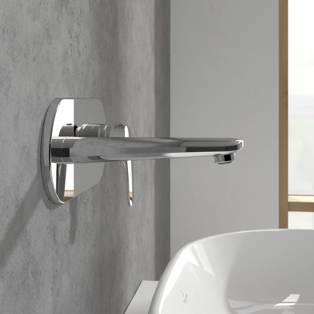 TVW10511211061 - TVW10511211061 Villeroy & Boch O.Novo Start Wall-Mounted Single-Lever Basin Mixer in Chrome - Coa Living