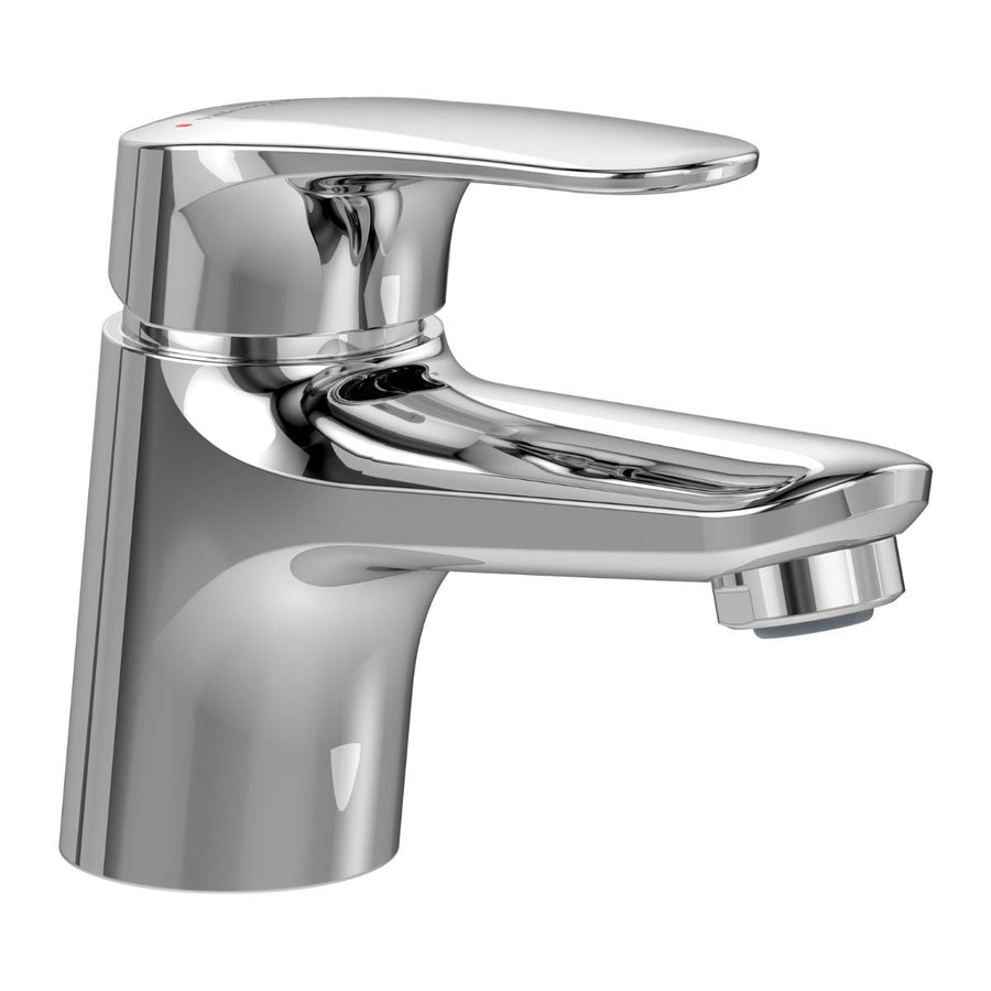 TVW10514111161 - TVW10514111161 Villeroy & Boch O.Novo Start Mini Single-Lever Basin Mixer with Push Waste in Chrome - Coa Living