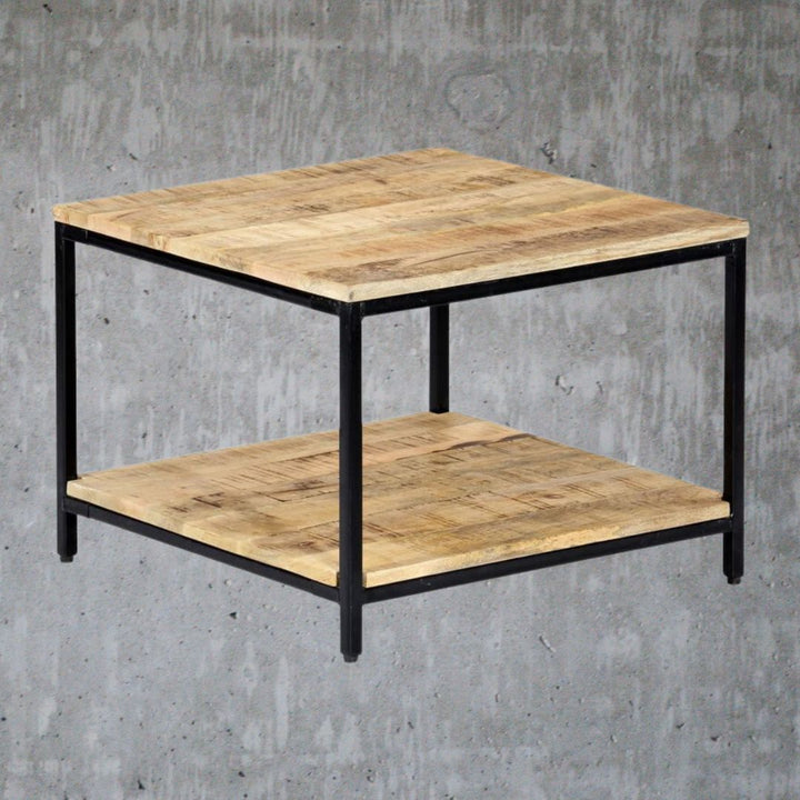 V0671210231 - Legno Industrial Style Mango Wood Coffee Table 2 Sizes - Coa Living