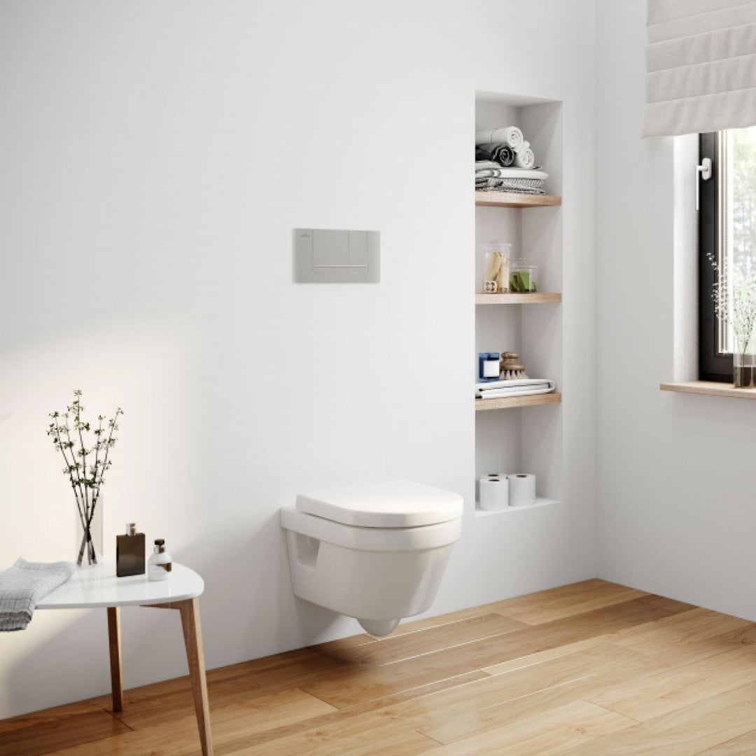 VBP-23-0305 - Villeroy & Boch Architectura Compact Round Wall Hung Toilet and Cistern Bundle - Coa Living