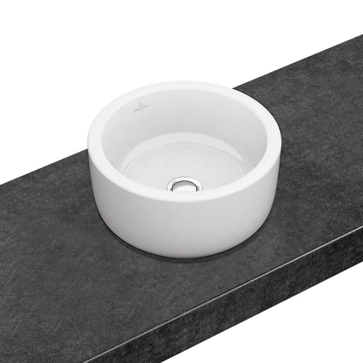 VBP-23-0306 - 41254001 Villeroy and Boch Architectura Round Surface Mounted Washbasin - Coa Living