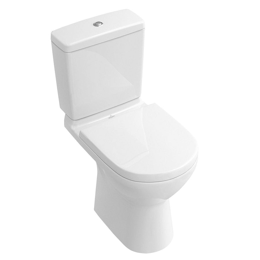 VBP-23-0312 - Villeroy & Boch O.Novo Compact Open Back Close Coupled WC Pack - Coa Living