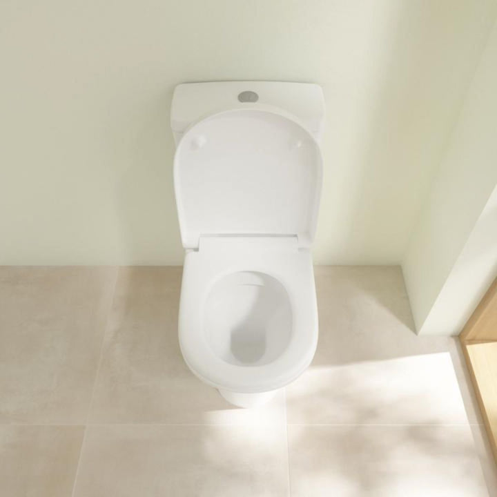 VBP-23-0312 - Villeroy & Boch O.Novo Compact Open Back Close Coupled WC Pack - Coa Living