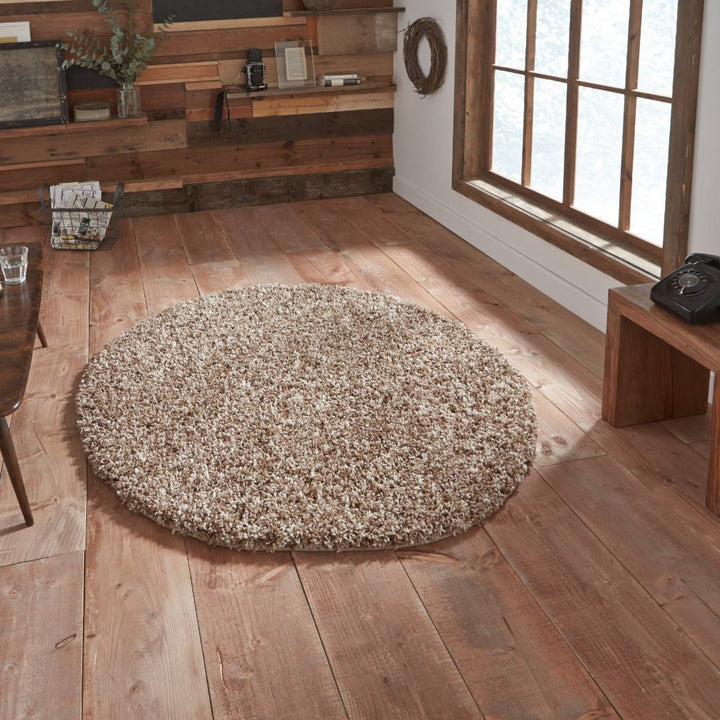 VISTA33-40CIRCLE - Vista 3547 Shaggy Rug - Coa Living